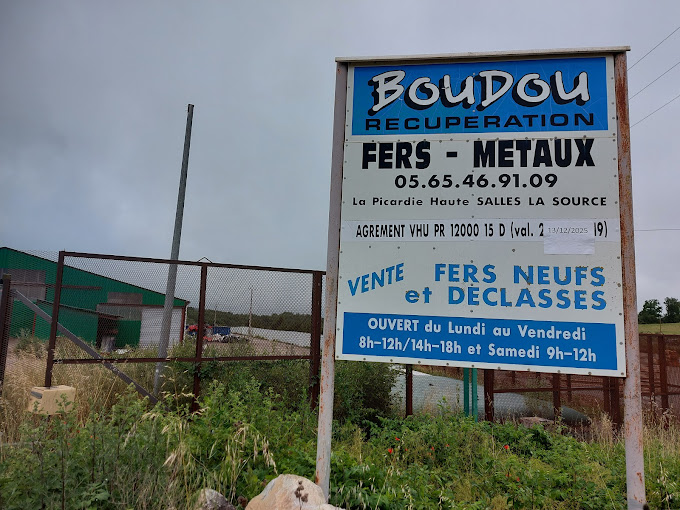 Aperçu des activités de la casse automobile BOUDOU RECUPERATION située à SALLES-LA-SOURCE (12330)